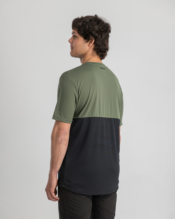 Short sleeve jersey Double green-black