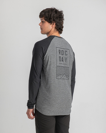 Langarmtrikot STAGE schwartz–grau