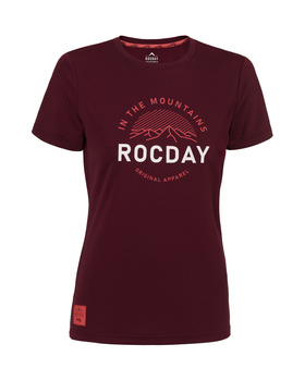 Short sleeve jersey MONTY WMN burgundy