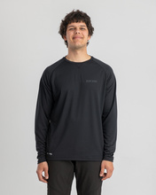 Langarmtrikot PARK LONG schwartz 