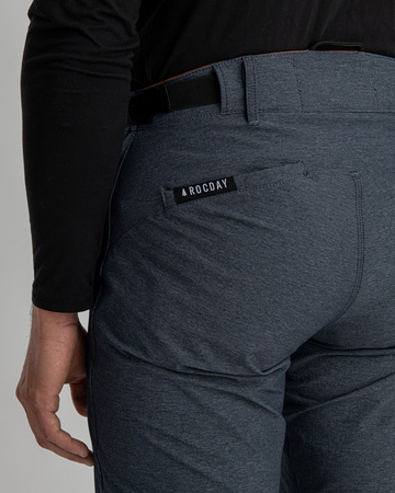 Hose ROC LONG blue melange