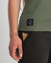 Short sleeve jersey WOODY WMN green