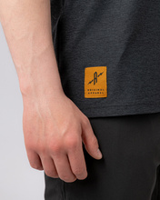 Short sleeve jersey STAGE SHORT black-grey