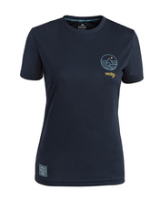 Kurzarm Jersey WOODY WMN Dunkelblau