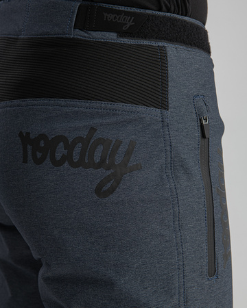 Szorty ROC niebieski melanż (jeans)