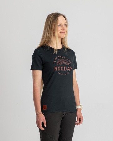 Short sleeve jeresy MONTY WMN black-red