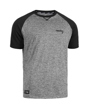 Kurzarm Jersey PARK PROMO melange–black