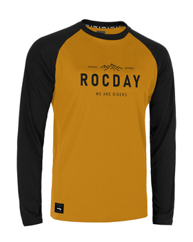 Long Sleeve Jersey PATROL black–yellow