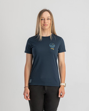 Kurzarm Jersey WOODY WMN Dunkelblau