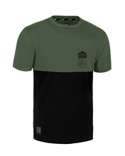 Short sleeve jersey Double V2 black-green