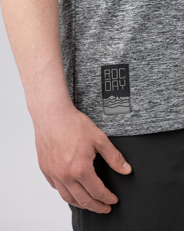 Short sleeve jersey Double V2 black-melange