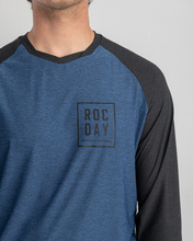 Langarmtrikot STAGE schwartz–blau