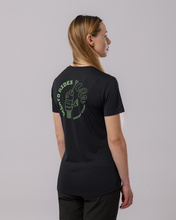 Kurzarm jersey WOODY WMN schwarz