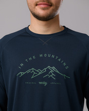 Langarmtrikot Mount dunkelblau