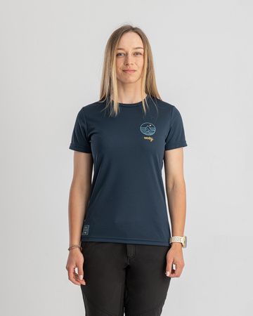 Short sleeve jersey WOODY WMN dark blue