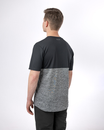 Short sleeve jersey Double V2 black-melange
