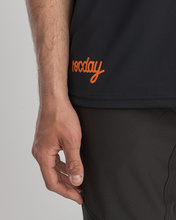 Short sleeve jersey Double ORANGE-BLACK