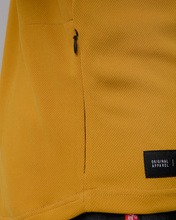 Short sleeve jersey GRAVEL yellow