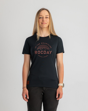 Short sleeve jeresy MONTY WMN black-red