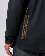 Langarmtrikot PODIUM schwarz