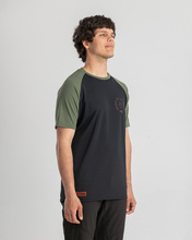 Short sleeve jersey ROOST black-green
