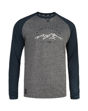 Long Sleeve Jersey Mount melange-navy