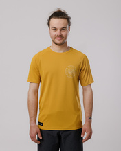 Short sleeve jersey GRAVEL yellow