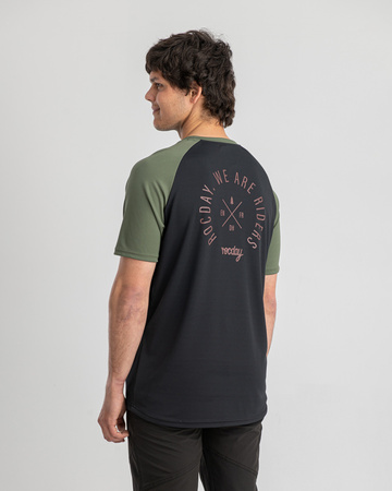 Short sleeve jersey ROOST black-green