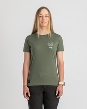 Short sleeve jersey WOODY WMN green