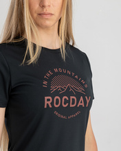 Short sleeve jeresy MONTY WMN black-red