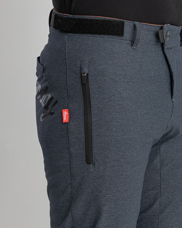 Hose ROC LONG blue melange