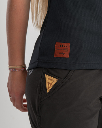 Short sleeve jeresy MONTY WMN black-red