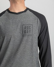 Langarmtrikot STAGE schwartz–grau