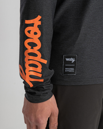 Long Sleeve Jersey EVO RACE black-orange