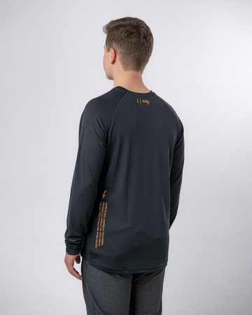 Langarmtrikot PODIUM schwarz