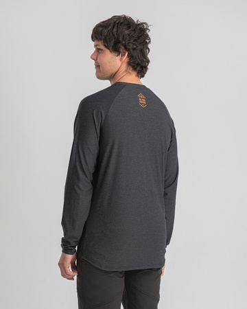 Long Sleeve Jersey EVO RACE black-orange