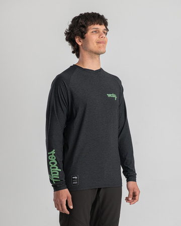 Long sleeve Jersey EVO RACE black–green